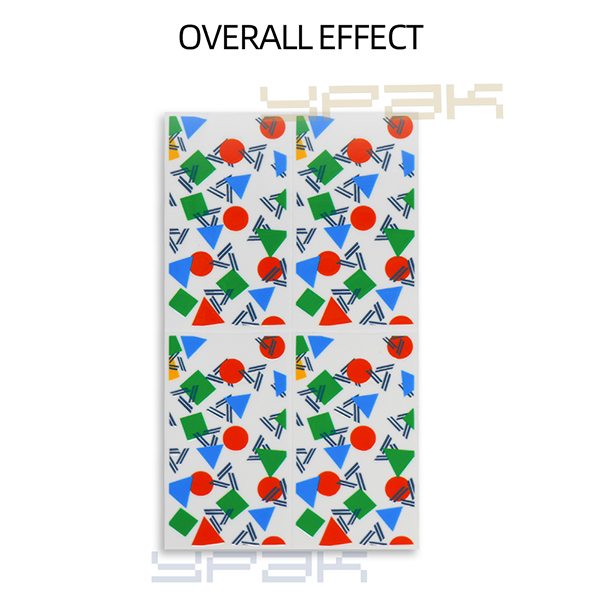Custom Die Cut Vinyl PVC Adhesive Transparent UV Transfer Sticker for Branding Packaging Labels