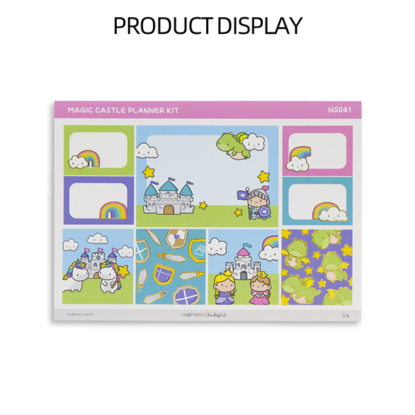 Digital Printing Waterproof Cartoons Labels Cultural and Creative Stickers