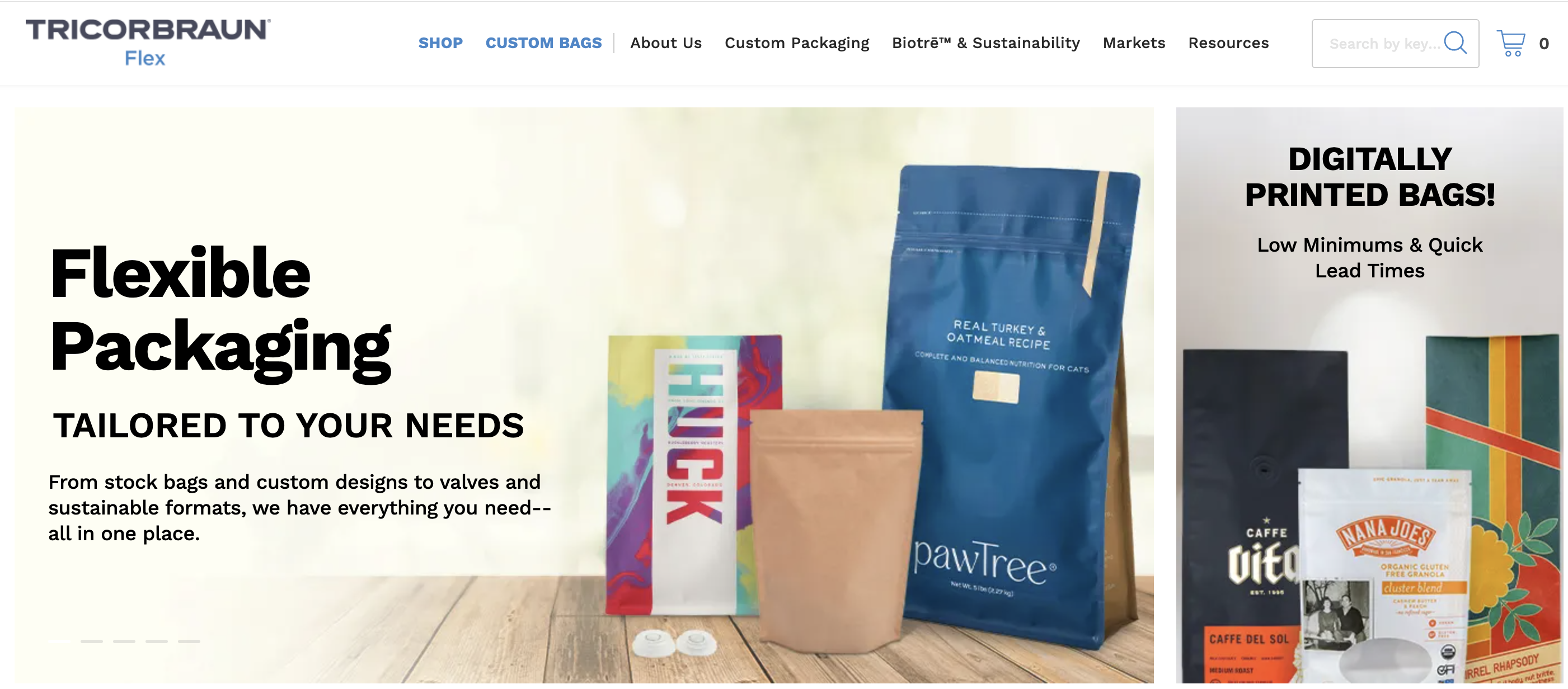 3. Flex Side Gusset Coffee Bag Manufacturer (North America) TricorBraun