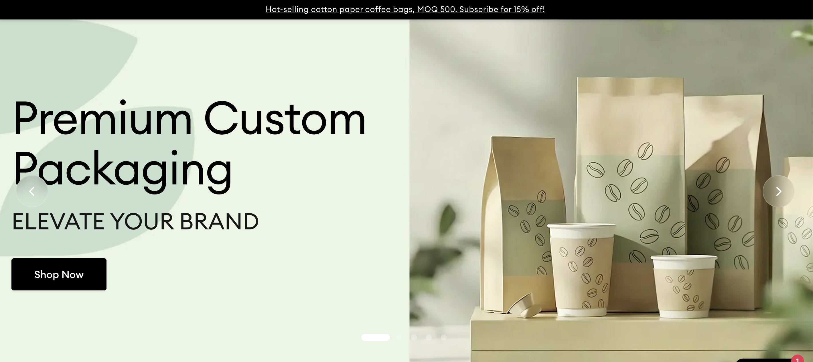 3. Leaf Package - Custom Drip Coffee Bag Supplier