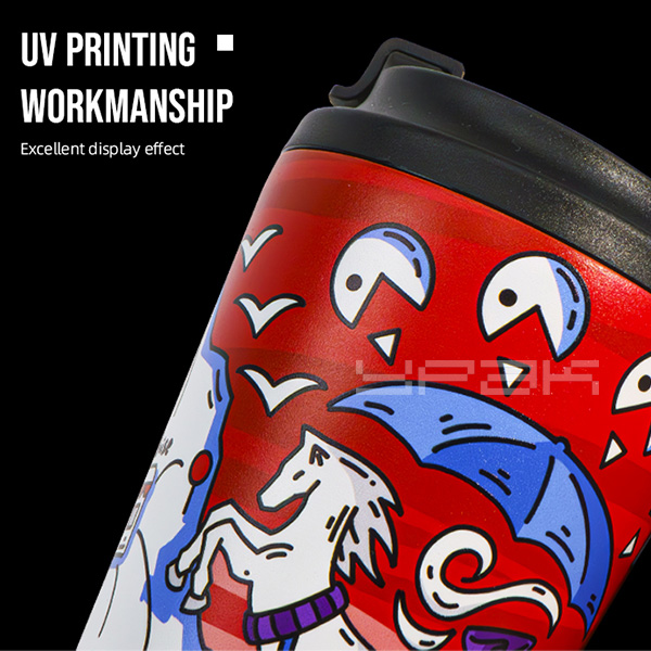 Double Wall Insulated Vacuum Stainless Steel Cup Coffee Mugs 