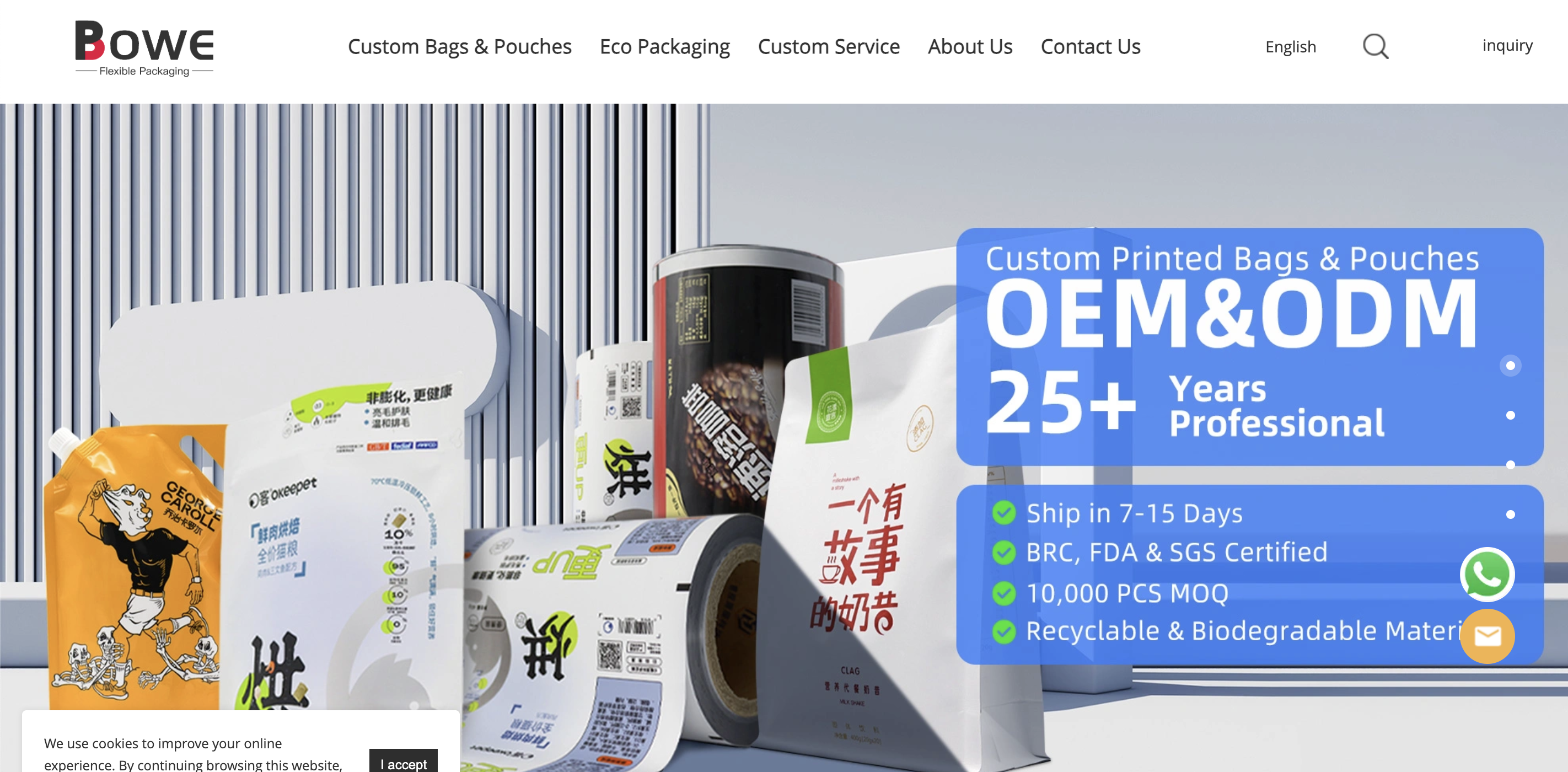 4. BowePack - Sustainable Flexible Coffee Packaging Producer