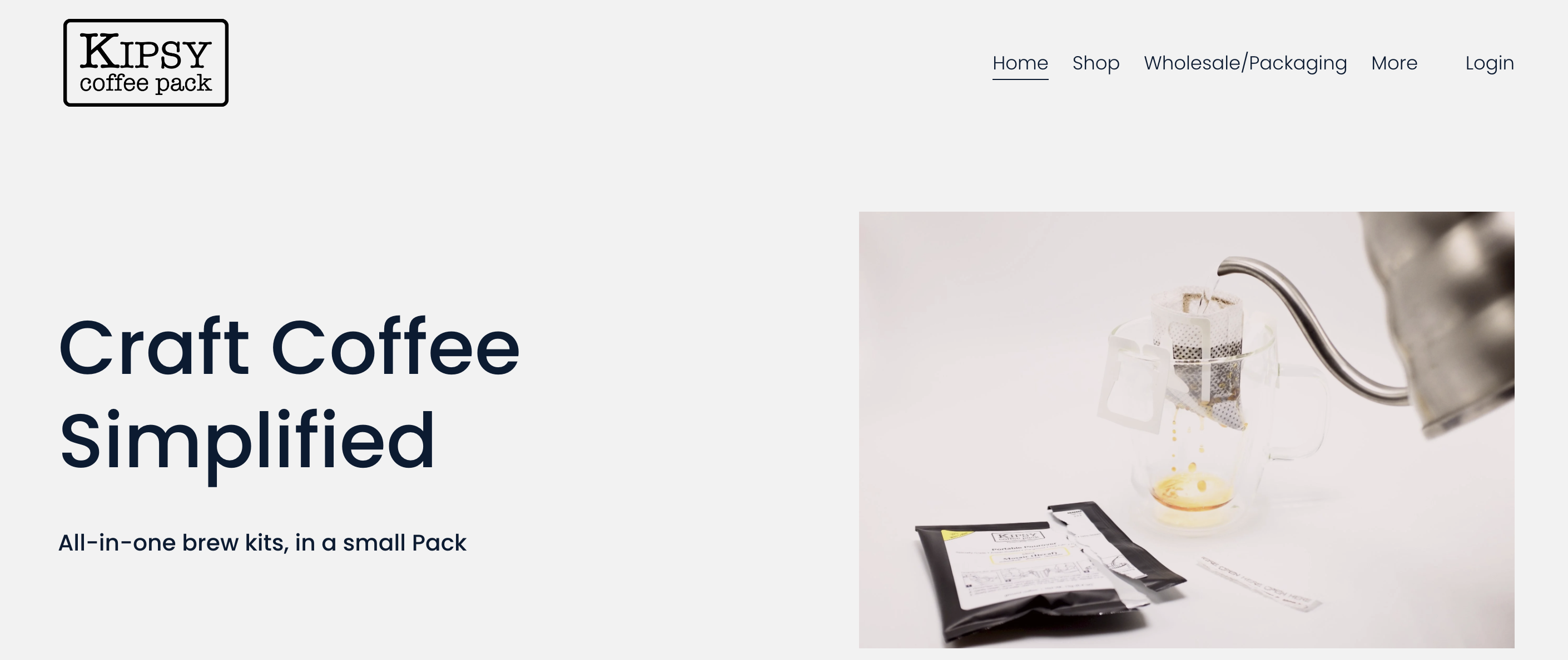 6. Kipsy Coffee-Drip Coffee Packaging Supplier