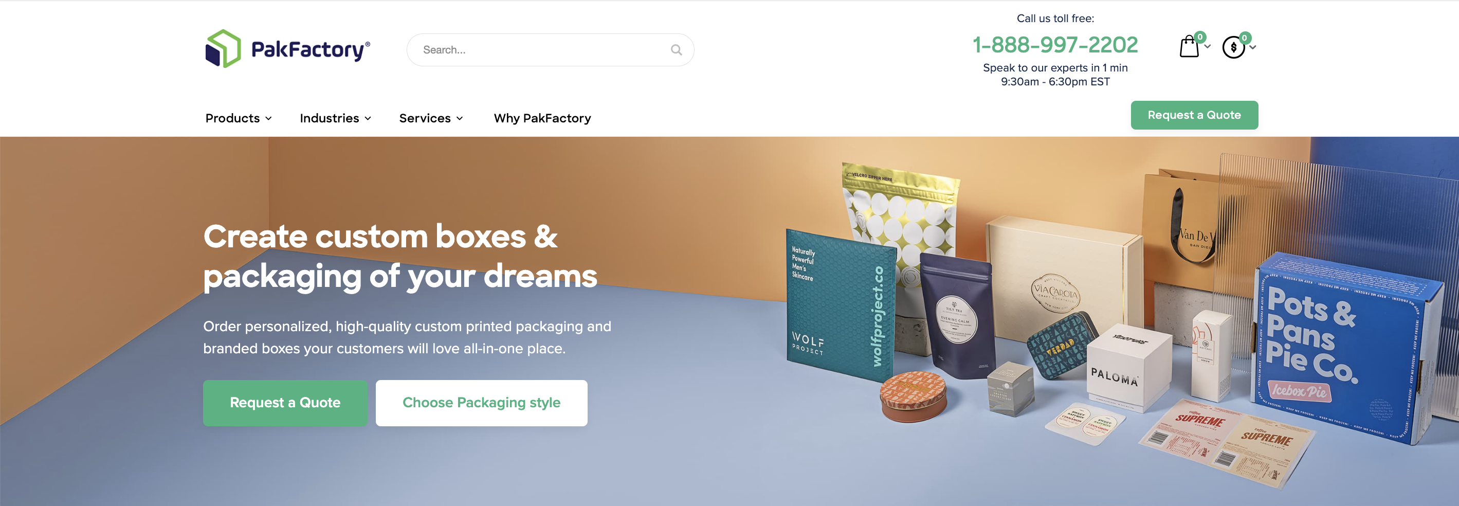 7. PakFactory - Stand up Pouch Packaging company