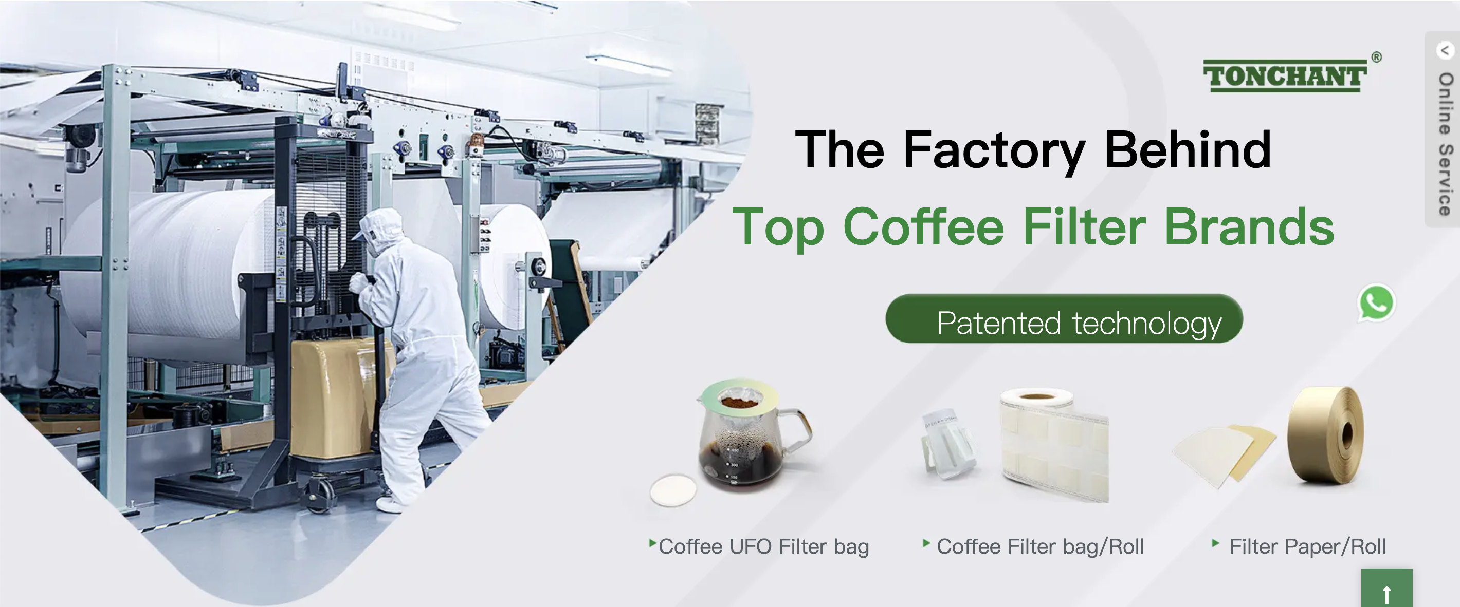 9. CoffeeTeaBag Coffee filter Bag Manufacturing Company