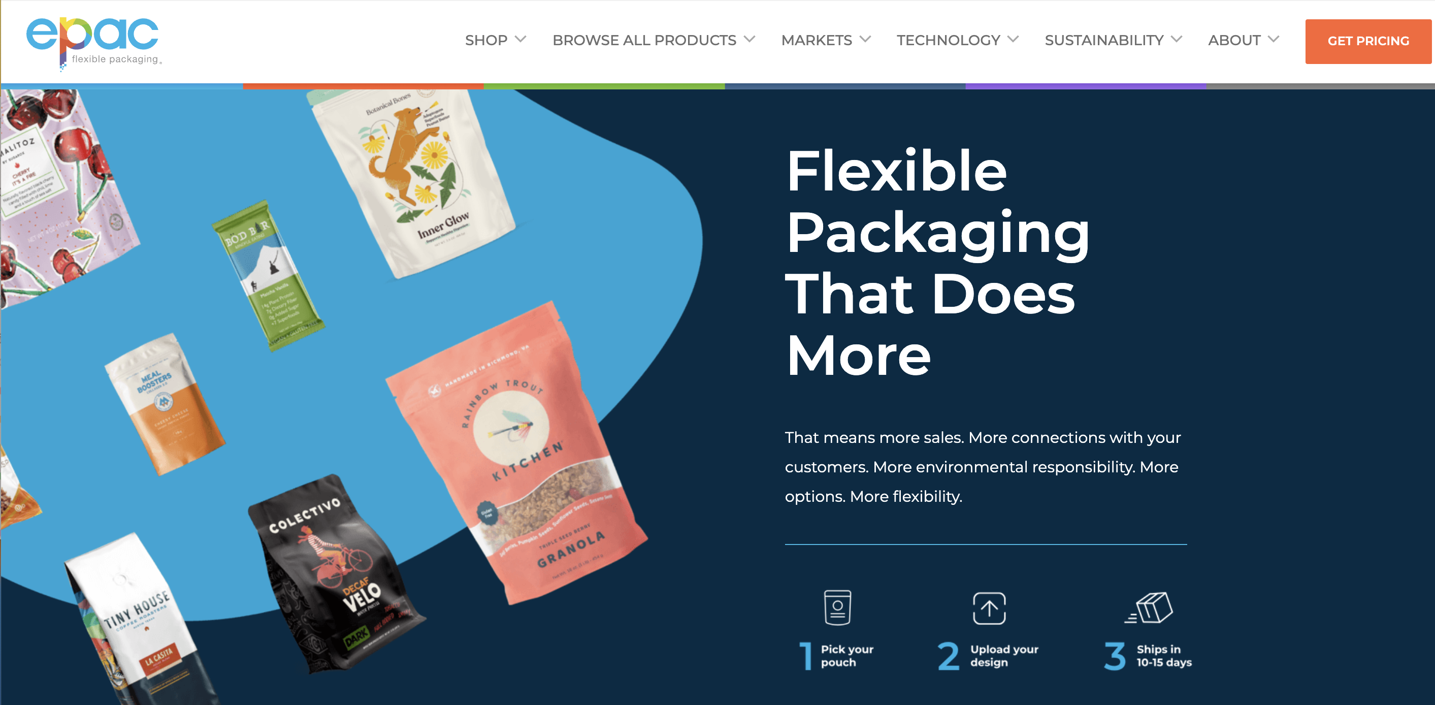 9. ePac Flexible Packaging Digital Coffee Packaging Manufacturer