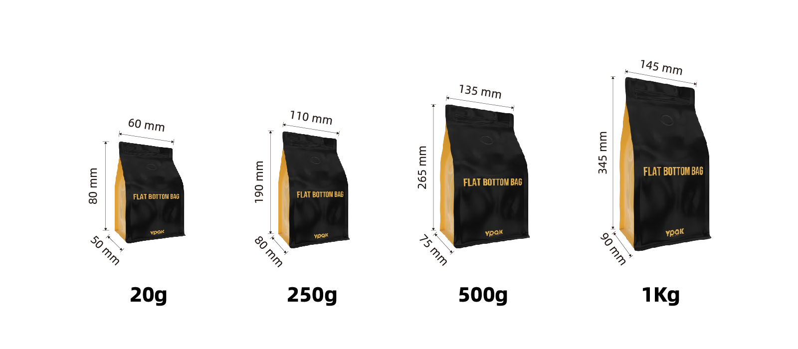 https://www.ypak-packaging.com/flat-bottom-bags/